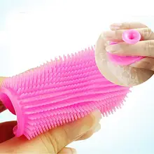 2 шт в партии легкая мягкая силиконовая кисть для очистки дица мягкая уход за лицом удаляющие поры Очищающее Средство