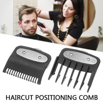 

Hairdressing Tool 1.5mm 4.5mm Hair Clipper Guide Comb 2pcs Set Standard Guards Attach Parts For Wahl For Haircutting