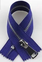 Royal blue Разные цвета на выбор, 20 см штаны, закрытые Серебристые Ползунки с металлическим карманом на молнии для сумок, обувь, одежда DIY Швейные аксессуары P112 - Цвет: Royal blue