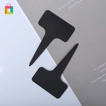 

50Pcs Upgraded Version Of Gardening Label Flower Label Card T-type Ground Insert Card Cozy