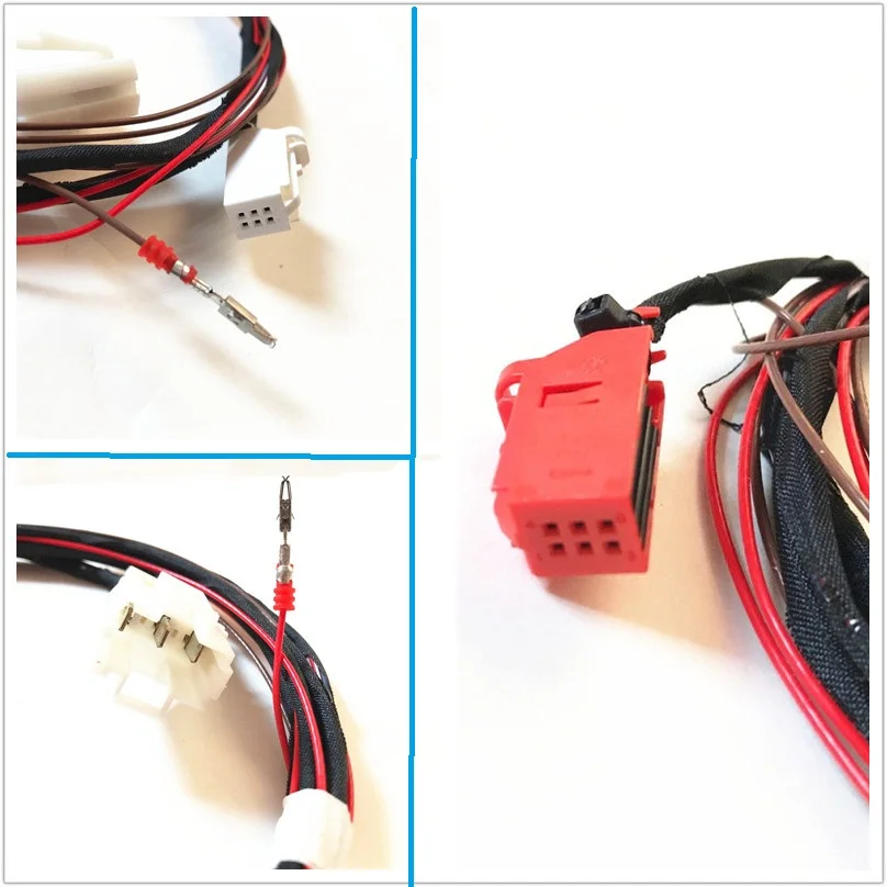 Car TPMS SET Tire Pressure Monitoring Warning ESP OFF ASR TRC Anti Skid Switch Button Cable Harness Wire For VW JETTA Golf 6 MK6