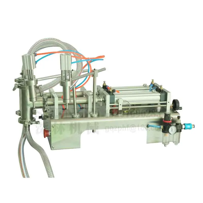 

SHENLIN water bottle filling machine food packing machine stainless bottle filler pneumatic cream bottling machine SS304 500ML