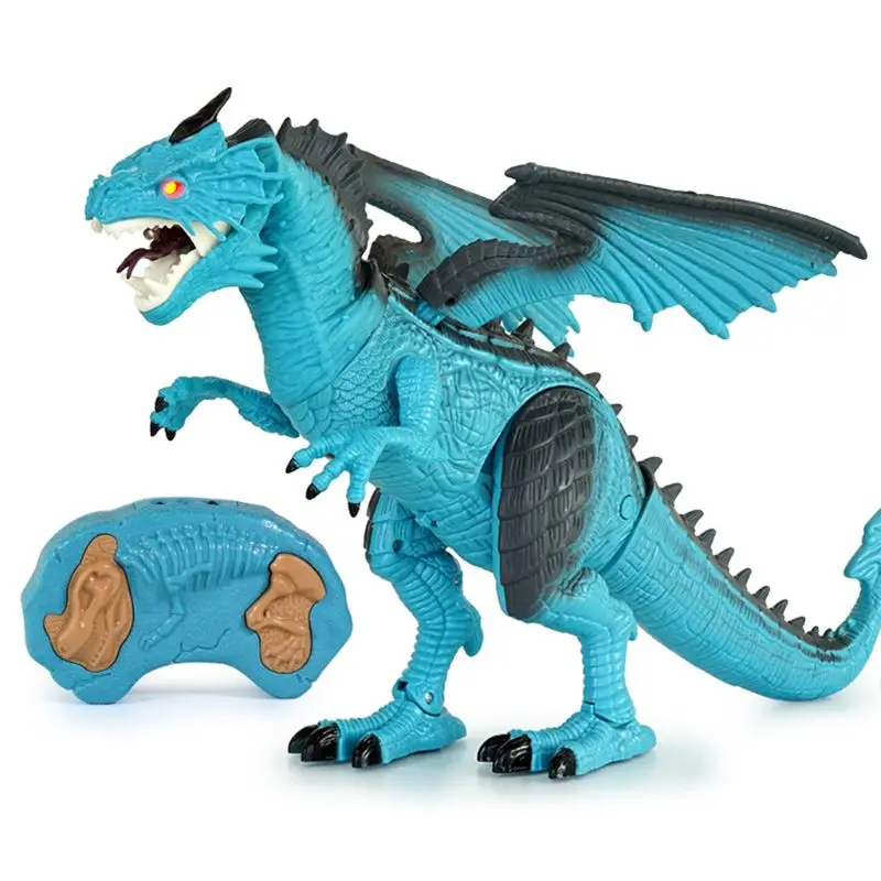 Brinquedo de Dinossauro Presentes de Brinquedo de Controle Brinquedo de Dinossauro com Caminhada Remoto Caminhada Simulado Rugido Spray Xxfe com 5 Brinquedos e hobbies