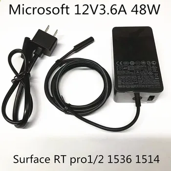 

EU US 48W 12V 3.6A Computer Charger for Surface New Pro1 2 1536 1514 Computer charger Desktop Laptop Power Adapter With AC line