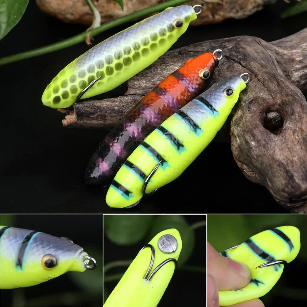 Sougayilang 3 шт. приманки для рыбалки 14.5g8.5cm блесна для рыбалки 3D реалистичные искусственные приманки для рыбалки