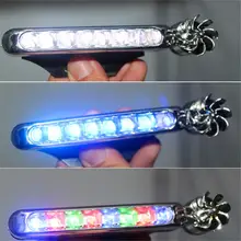 2 шт энергии ветра не нужно внешний источник питания автомобиля дневные ходовые огни 8 светодиодный дневные ходовые огни дневной свет фары лампы