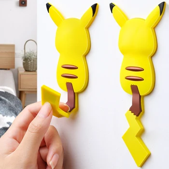 

Creative cartoon sucker strong perforation-free clothes coat cabinet hanger cute sticky wall hooks porta attaccapanni cintre