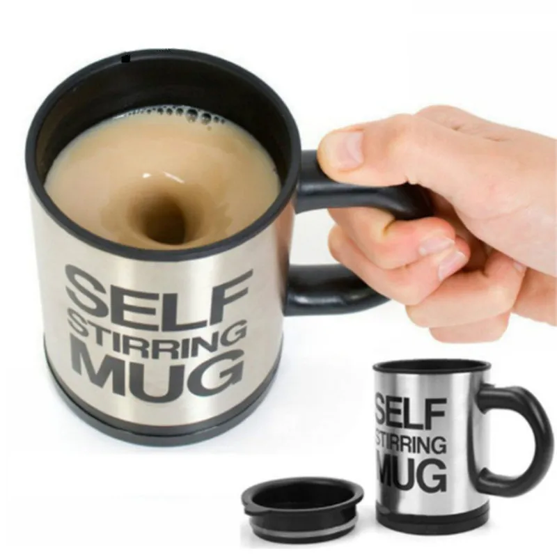 

Automatic Self Stirring Mug Coffee Milk Mixing Mug Stainless Steel Thermal Cup Electric Lazy Double Insulated Smart Cup