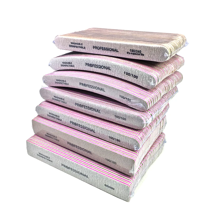 thumbnail image 2 of 180 Grit Sandpaper Sheets Dual Ended Nail Cuticle Pusher Cuticle Cutter Self-Adhesive Sandpaper For Keratinizer Slant Heads Nail Art Pre Polishing Sandpaper Nail And Foot Salon Home Sandpaper 2 of 9