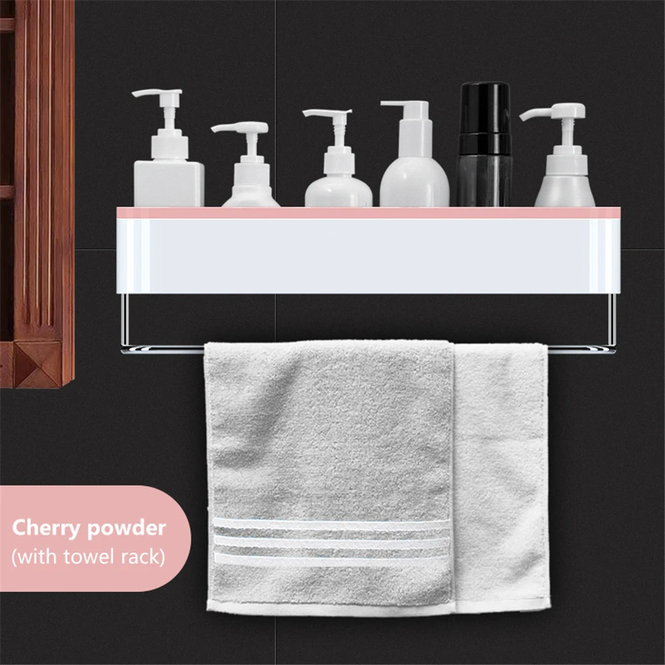 VOGVIGO полка для ванной комнаты, настенный держатель для шампуня и душа, кухонный стеллаж для хранения, органайзер для полотенец, аксессуары для ванной
