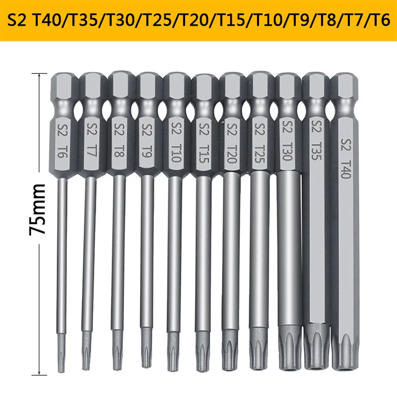 11pcs 12pcs безопасности Набор бит для защиты от несанкционированного ...