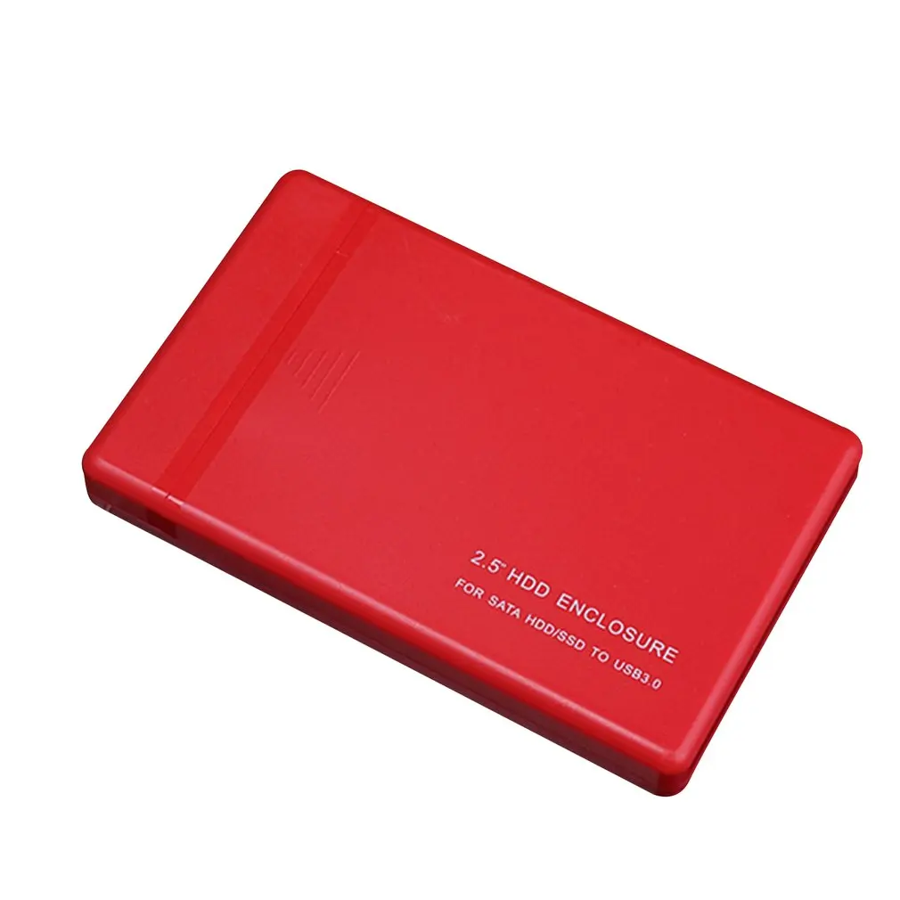 red 250GB Внешний жесткий диск 2," USB3.0 SATA3.0 мобильный жесткий диск высокоскоростной жесткий диск 6 Гбит/с жесткий диск внешний жесткий диск - Цвет: red 250GB