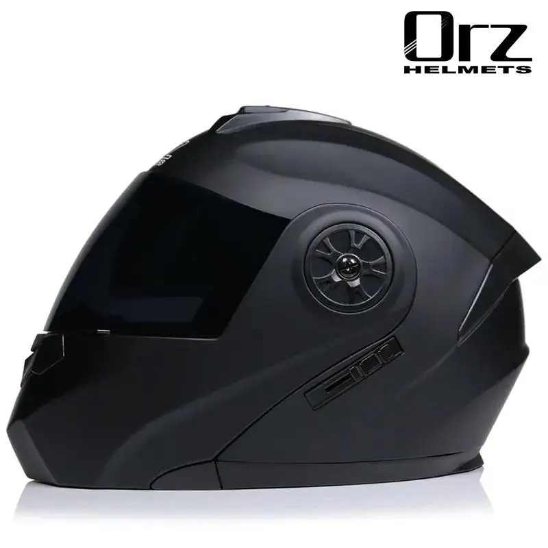 Motorcycle helmet full-covered double mirror unisex DOT certification 3 colors available | Спорт и развлечения