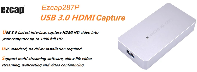 HDMI к USB 3,0 карта видеозахвата 1080 P 60 прямая трансляция на PS3 PS4 XBox телефон игры встречи потокового Запись приобретение