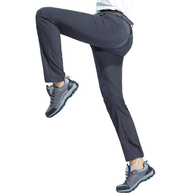 Men's Summer Quick Dry Softshell Pants Outdoor Elastic Camping Hiking Trekking Fishing Climbing Trousers | Спорт и развлечения