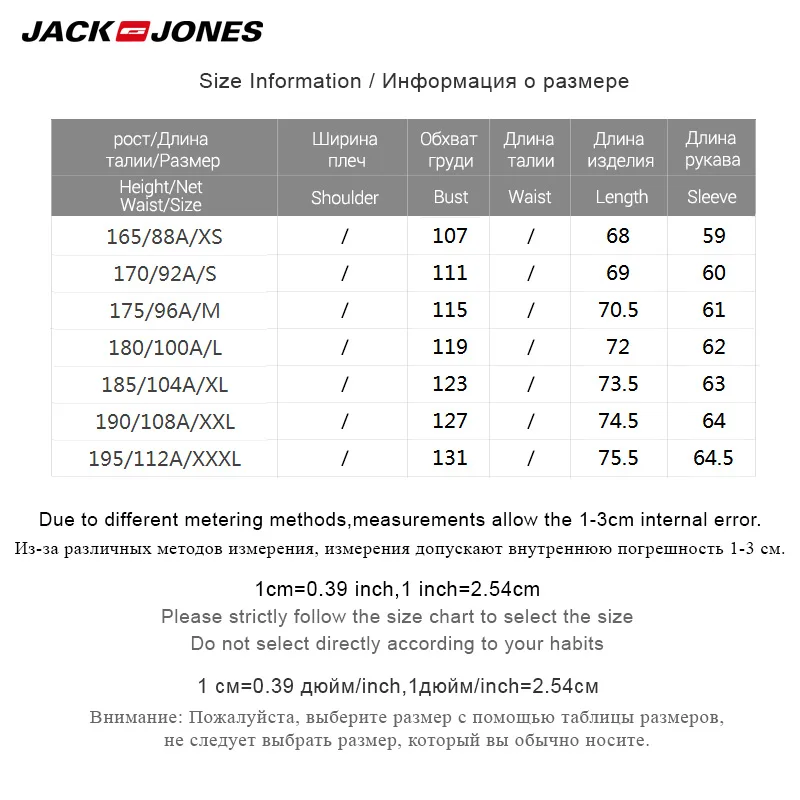 Jack Jones Мужская Ретро Повседневная джинсовая куртка | 218357524