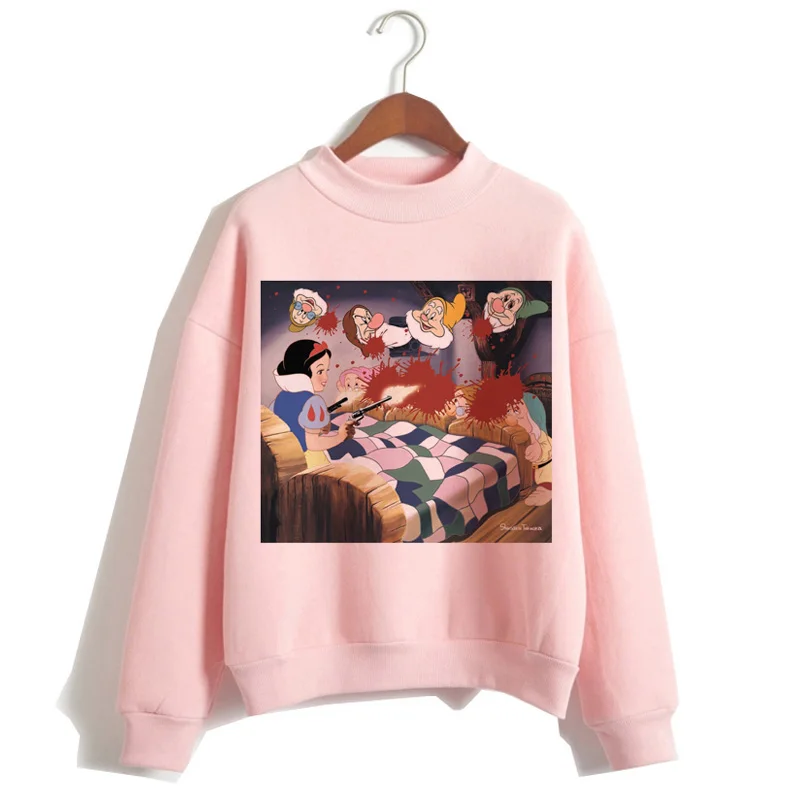 Мода забавная накидка принцессы harajuku корейский стиль ulzzang kawaii 90s хип хоп Мода kawaii Толстовка капюшон негабаритный уличная