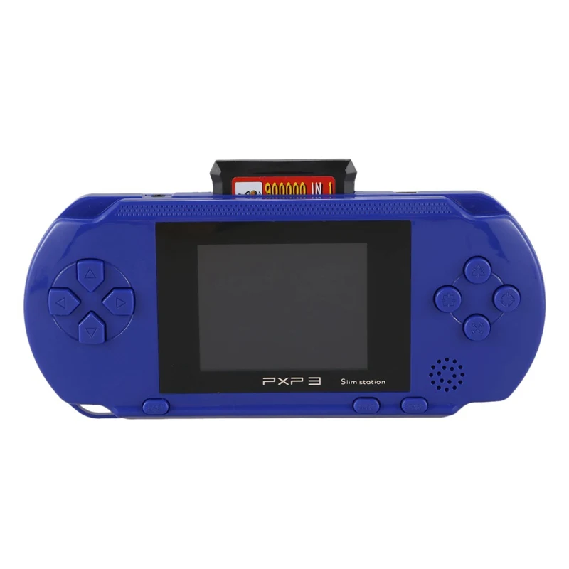 3 pouces 16 bits Pxp3 lecteur de jeu portable rétro Console de jeu vidéo 150 jeux classiques enfant joueurs de jeu Console (bleu)