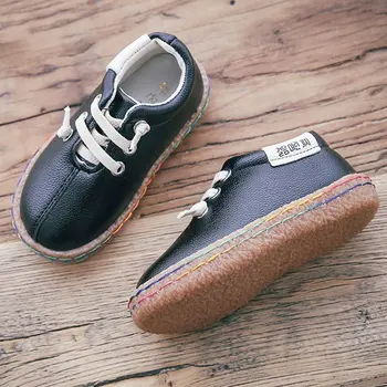 

OUTAD Children Shoes Girls Boys Shoes Antislip Soft Bottom Kids Sneaker Casual Flat Sneakers white yellow black Shoes size 21-25