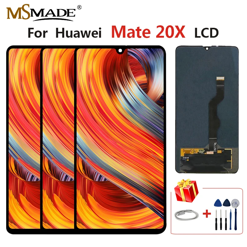 

Original LCD For Huawei Mate 20X LCD Touch Screen Digitizer Replacement Parts For Mate 20X Display With Frame