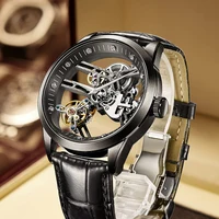 Aesop Holle Diamant Tourbillon Horloge Automatische Horloges Speciale Holle Mechanische Luxe Horloges Stalen Band 2021 Часы Мужские