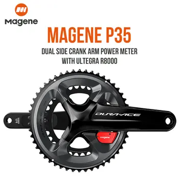 

Magene P35 Dural Side Crank Arm Power Meter With Ultegra R8000 SHIMANO Road Bike Power Meter Crankset Chain Wheel Cycling Tool