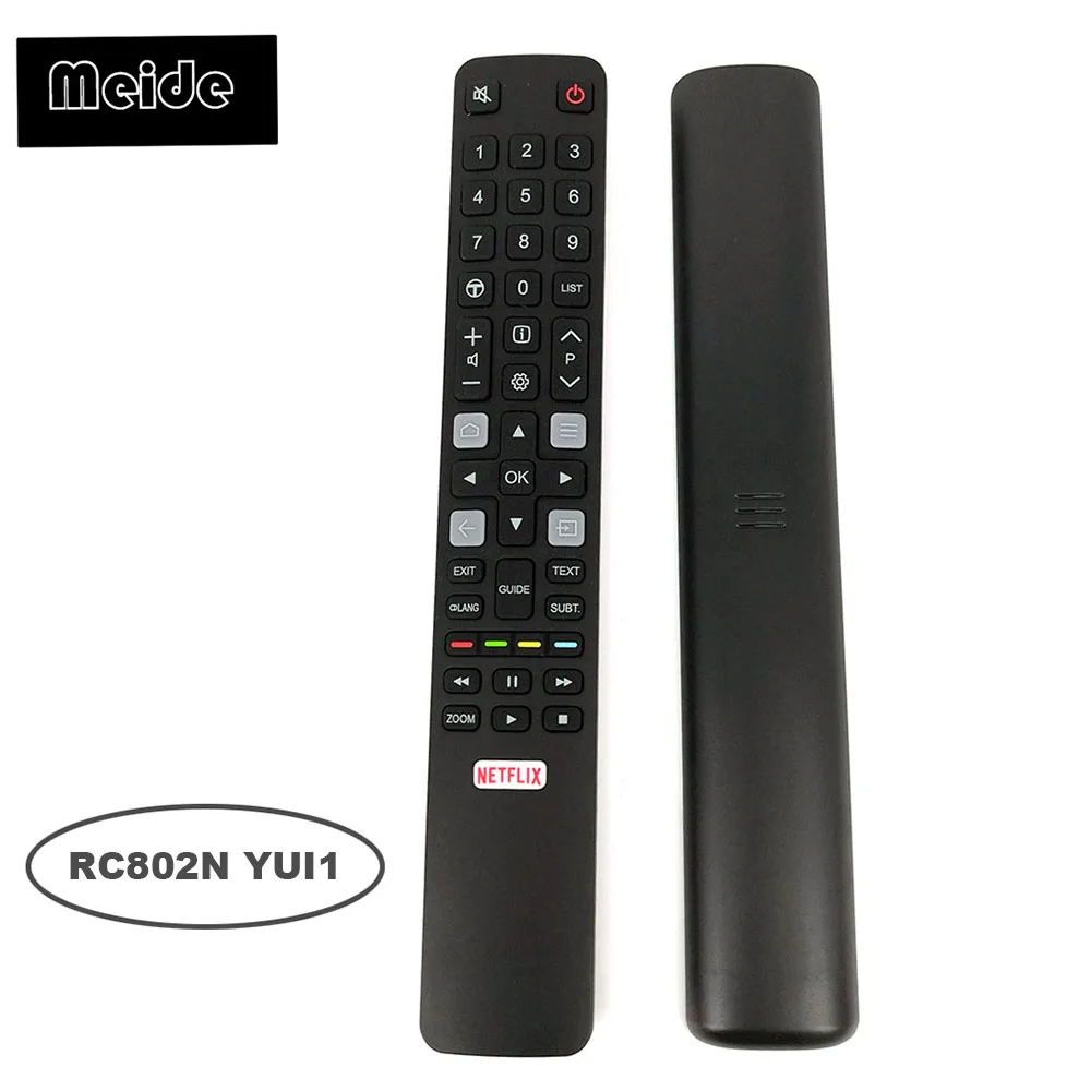 Новый оригинальный RC802N YUI1 для TCL TV пульт дистанционного управления 49C2US 55C2US 65C2US