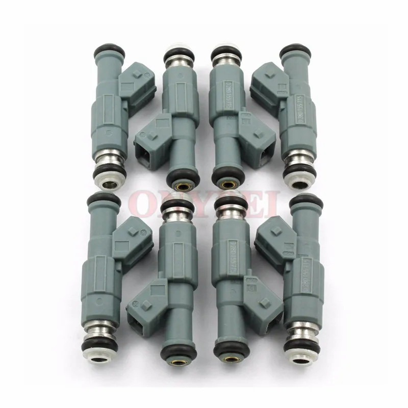8 шт./лот 24LB 250cc топливный инжектор для Ford F250 F350 E250 Chevrolet, pontiac 0280155715 0280150947 0280150965