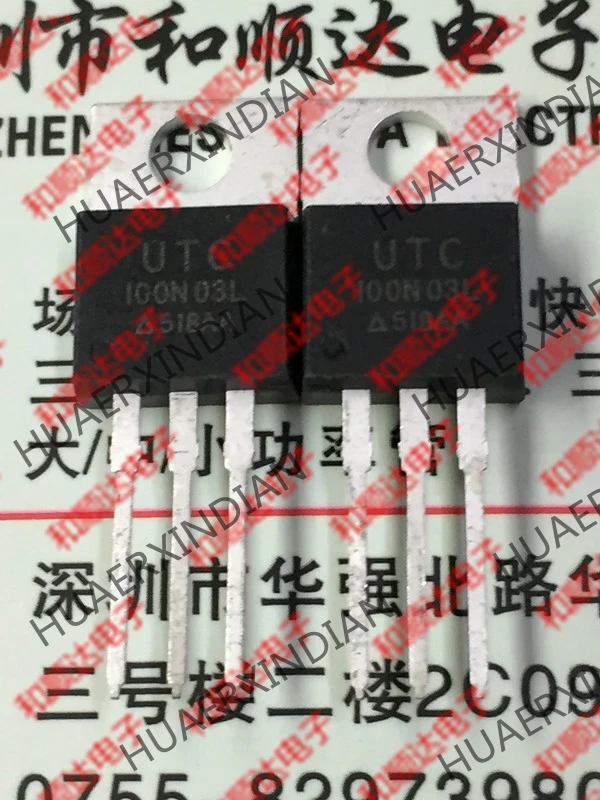 5 шт. UTC100N03L 30V100A TO-220