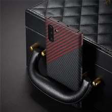 Роскошный брендовый защитный чехол из углеродного волокна для samsung galaxy note 10+ plus, бампер для телефона, дизайн