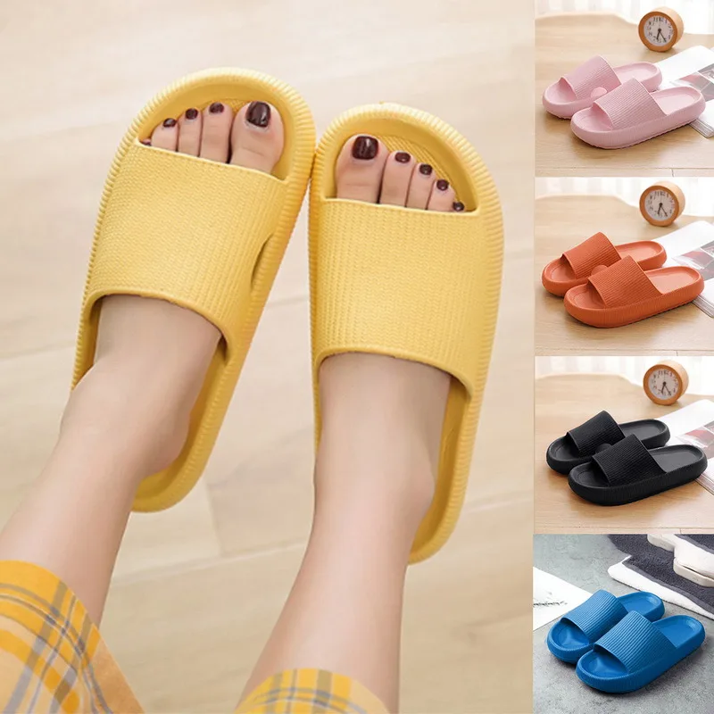 Summer Women Indoor Slippers Floor Flat Shoes Indoor Eva Flip Flops Female Non-slip Bathroom Home Slippers Zapatillas De Hombre