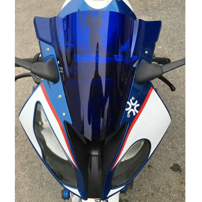 Details about   For BMW S1000RR 2015-2016 Clear Motorcycle Windscreen Windshield Shield ABS