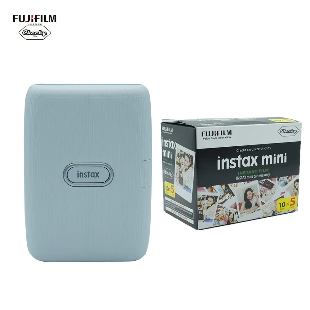 Fuji Fujifilm Instax Mini Link мобильный телефон фотопринтер + 10 20 50 листов мгновенная