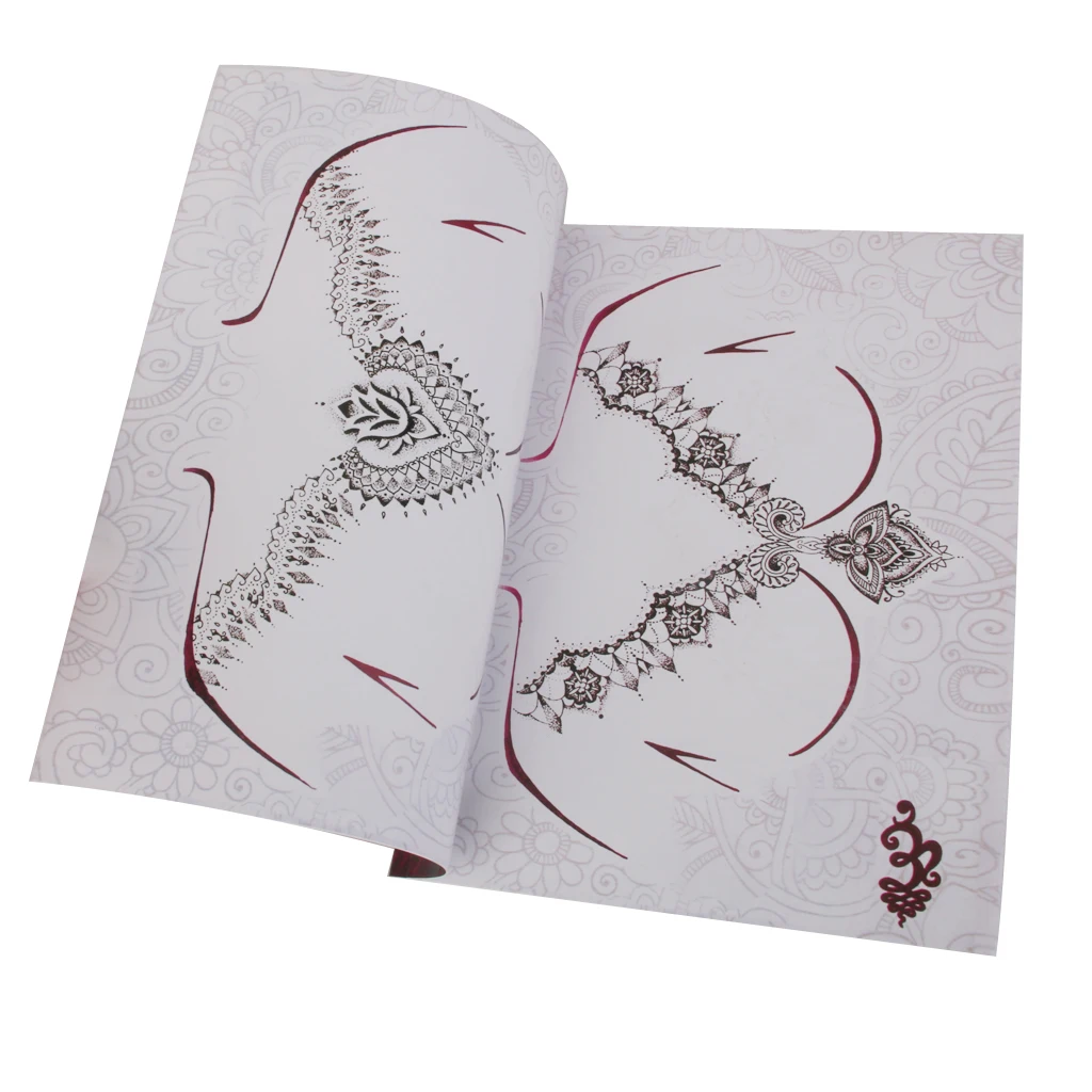 Hand Breast Figure Tattoo Reference Book Instruction Sheet Flash Art Sketch