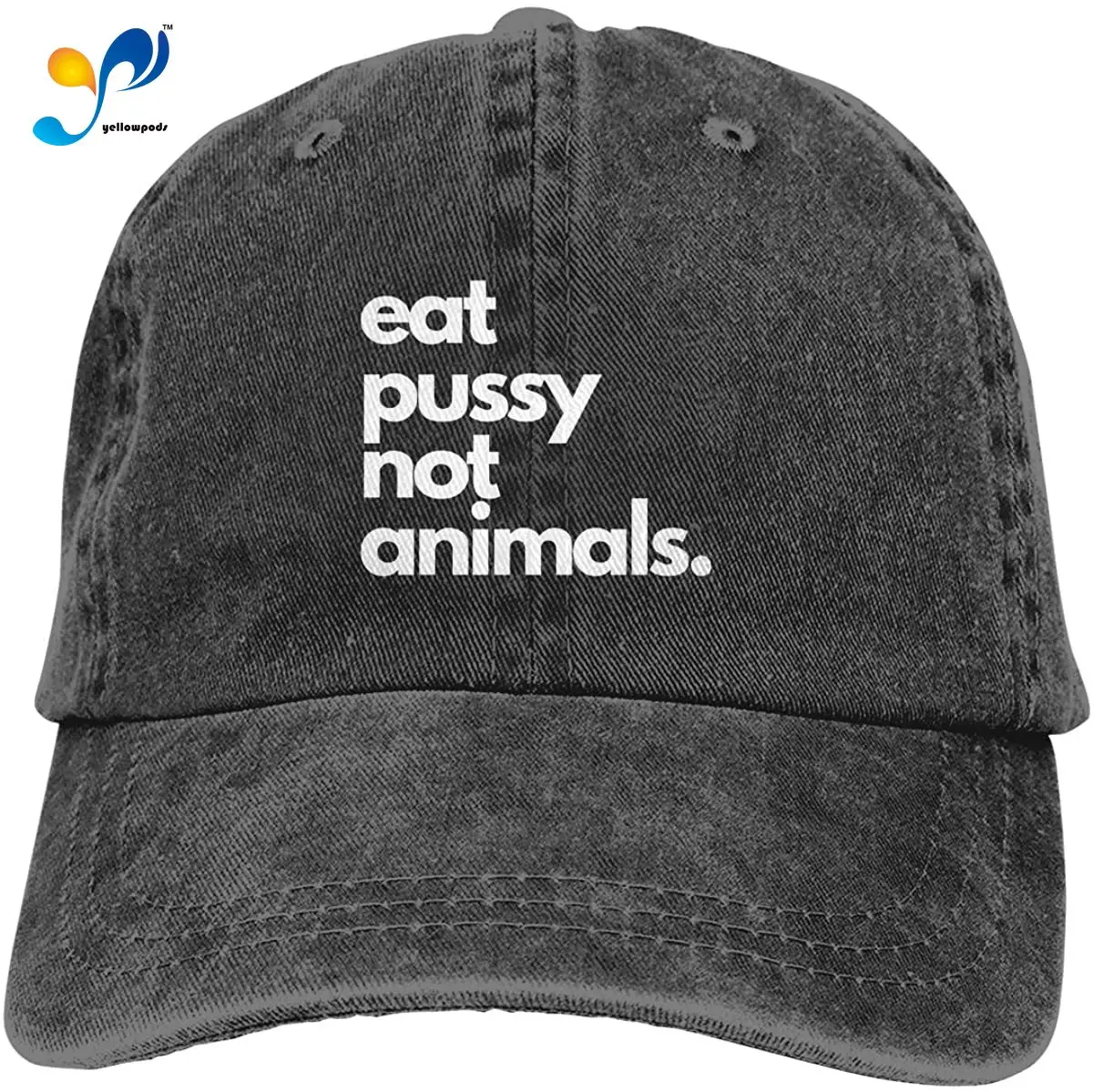 Eat Pussy Not Animals унисекс Мягкая Кепка с якорем модная шапка в винтажном стиле