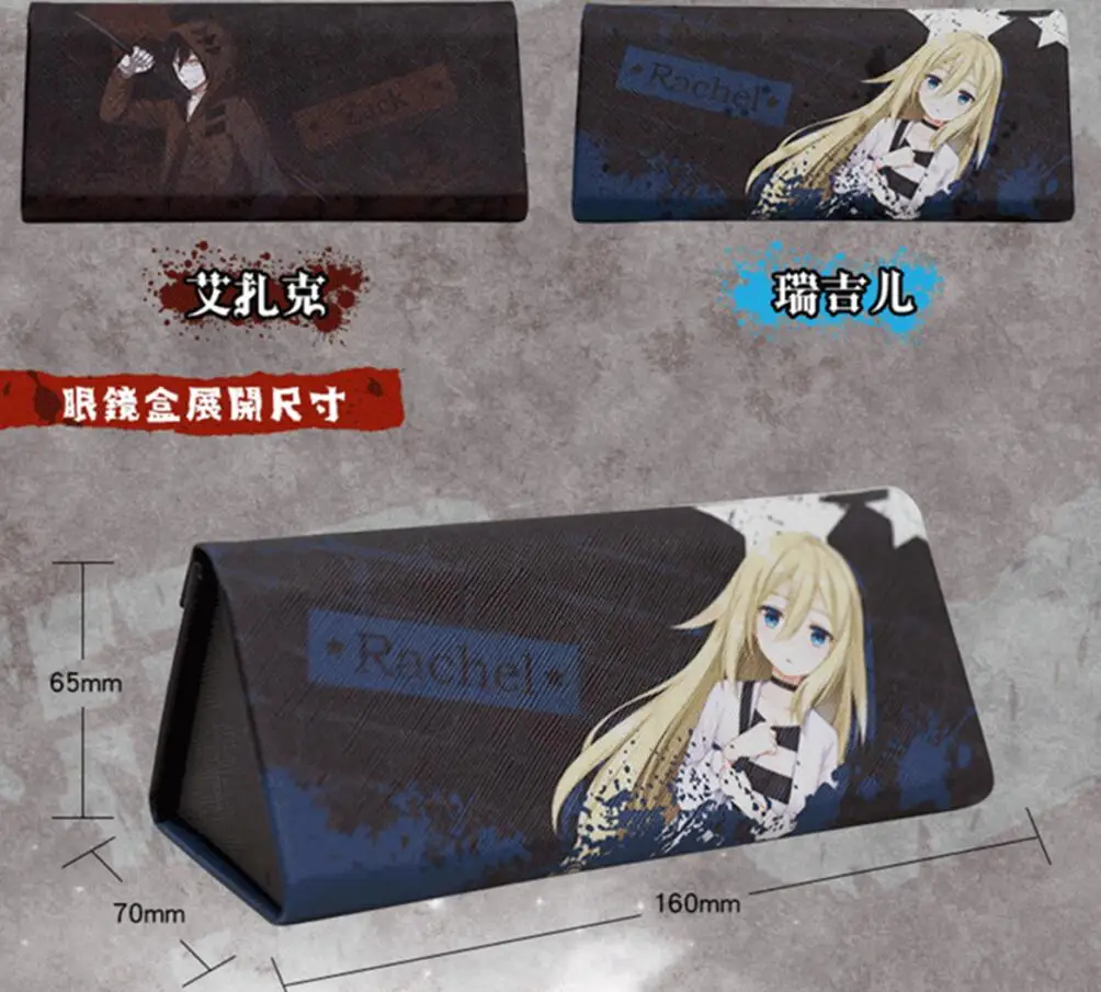 Japanese Style Cartoon Anime Angels of Death Rachel Gardner Glasses Eyewear Case Cover Portable Protector Pencil Bags