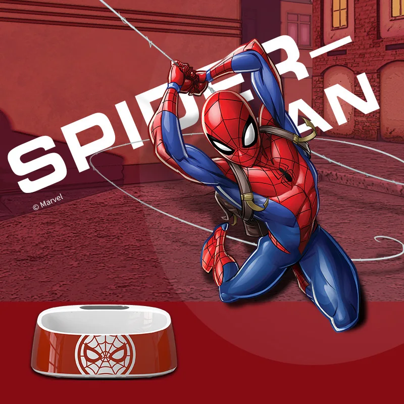 Superhero-Series-Pet-Dog-Feeding-Bowl-Feeder-Automatic-Weighing-Food-Smartbowl-Weight-Dog-Food-Bowl-Container.jpeg Szuperhős Sorozatú Kisállat Kutya Etető Tál Adagoló Automatikus Mérlegelés Élelmiszer Smartbowl Súly Kutya Food Bowl Container Ivó Tálak. - Image 4