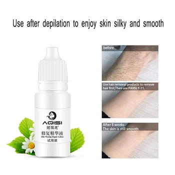 

10ml Inhibitor Hair Growth Serum Prevents Hair Growth Removal Repair Mild Nourish Pores Shrink Body Care Product