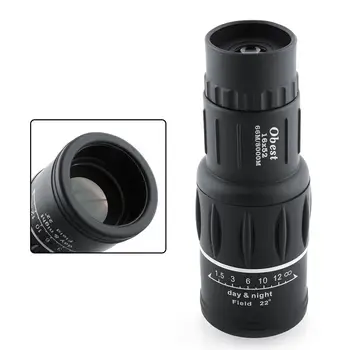 

16x52 Dual Focus Zoom Optical Lens Armoring Travel Monocular Telescope