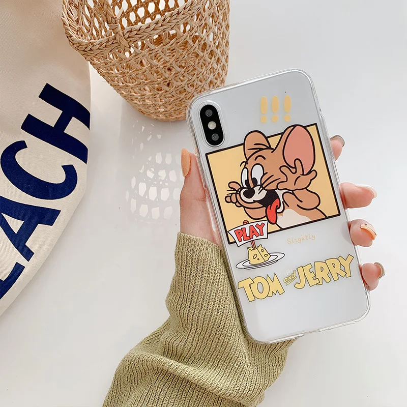 Забавная кошка и мышь 8plus Apple X's MAX/x r Fun X/7/8 P Пары 6 S силиконовый чехол для телефона
