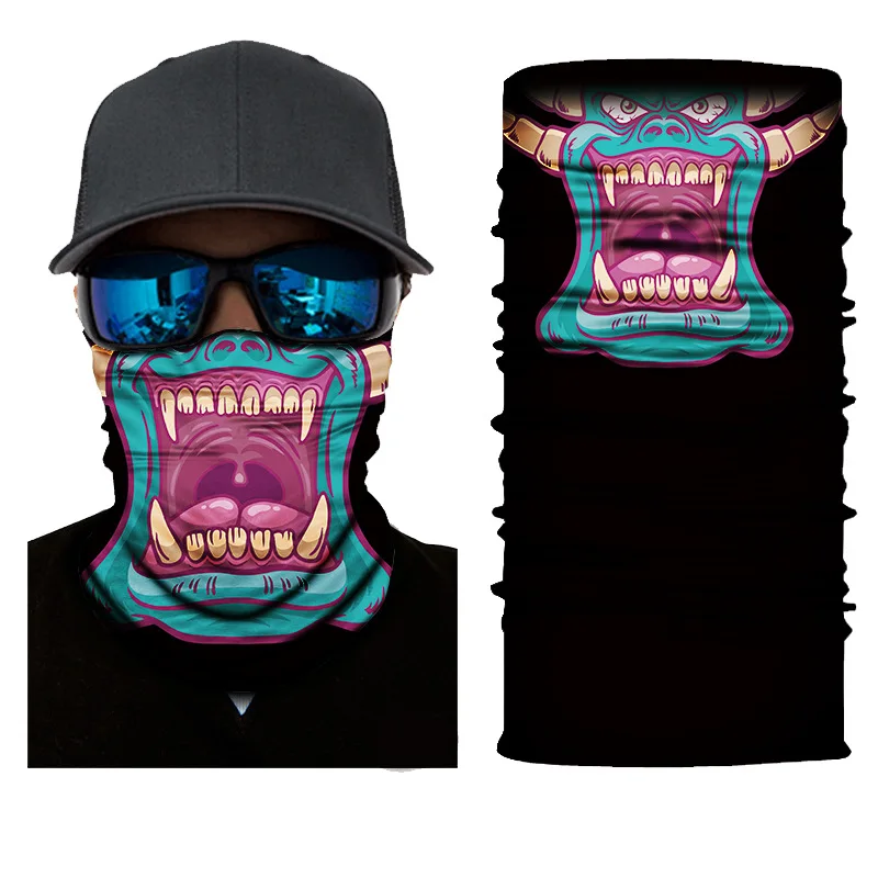 Maschera Animale Maschera Di Stampa 3D Mascherine Del Partito Accessori Di Carnevale Viso Protezione Dello Schermo Per Unisex Copricapi Hijab