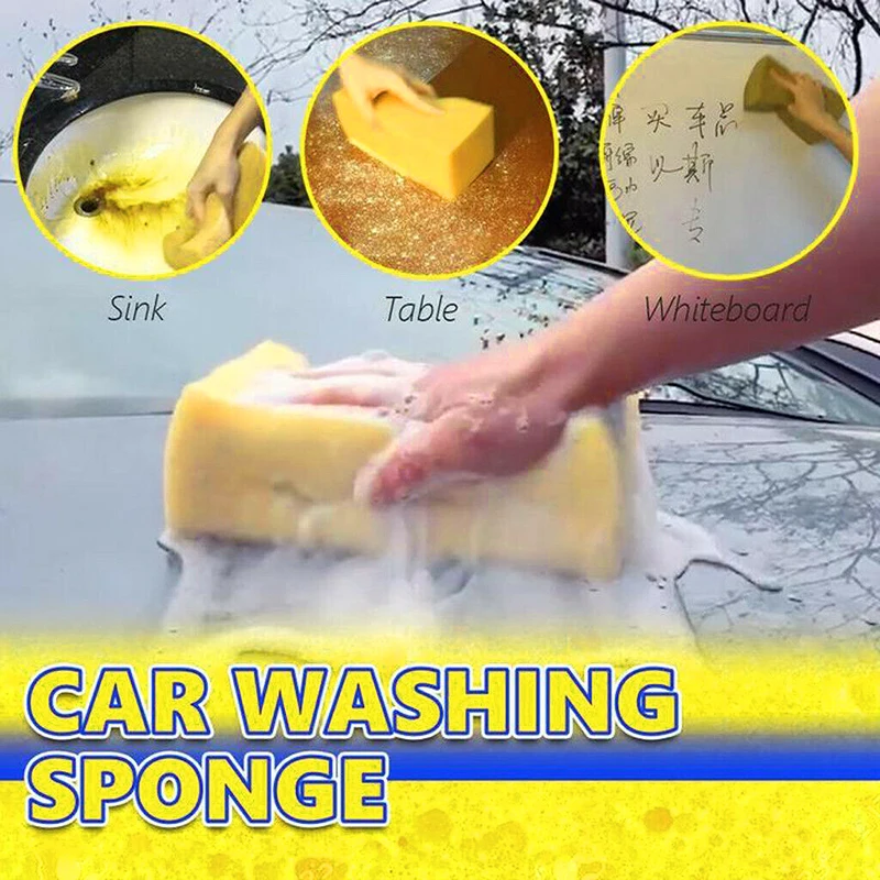 Негабаритных губка для мытья автомобиля Коралловый Губка-1 шт./2/5 шт. губка для мытья автомобиля чистящий блок соты губка для бытовой чистки дропшиппинг