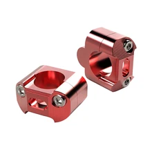 2 шт. внедорожные мотоциклетные зажимы для руля, стояки, адаптер, универсальные крепления для Руля Мотоцикла, ручка для руля, стояк для руля, зажим для руля