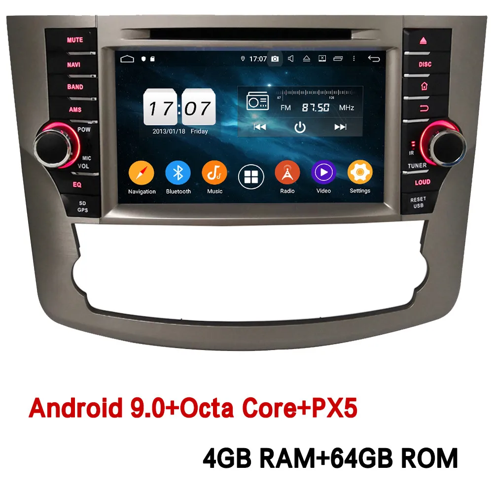 4GB RAM x 64GB ROM Klyde ips 4G Android 9 Восьмиядерный 4 Гб ОЗУ 64 Гб ПЗУ DSP BT автомобильный DVD мультимедийный плеер радио gps ГЛОНАСС для Toyota Avalon 2011-2013 - Цвет: 4GB RAM x 64GB ROM