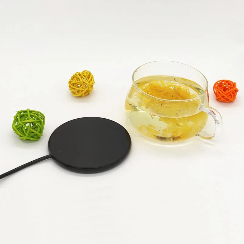

USB Waterproof Touch Cup Warmer Heating Mat Pad Heater for Tea Coffee Milk Home Office Electric Hand Fast Heater Warmer