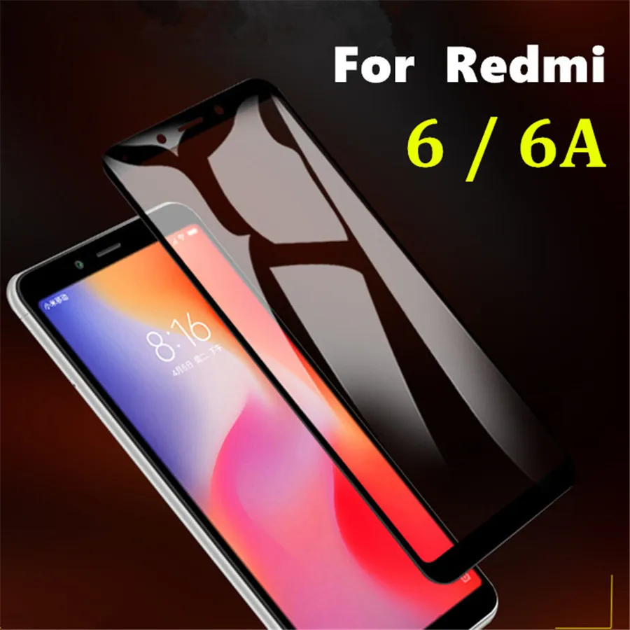 Защита экрана для Xiaomi Readmi 6A 6 на A6 A Закаленное стекло Защитная пленка Ksiomi Xiomi Siaomi