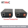 1pair with Power adapter Ethernet Extender over twisted pair converter 2KM for IP cameras IP video transmitter over twisted pair ► Photo 2/6