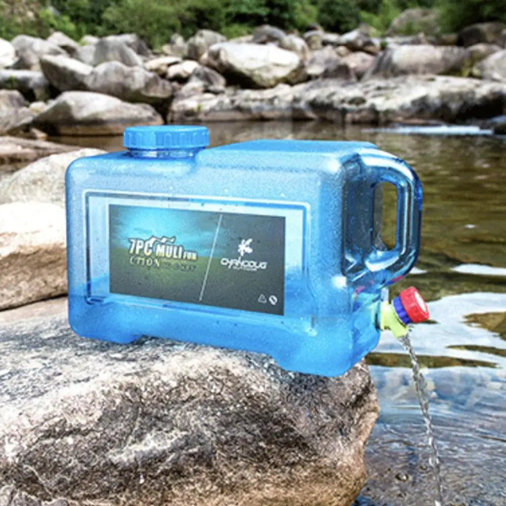 12L автомобильный ведро для хранения воды BPA-Free бутылка для воды многоразовый пластиковый контейнер для воды оснастки крышки анти-всплеск кувшин