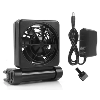 

Aquarium Chiller,Fish Tank Cooling Fan System for Salt Fresh Water(Us Plug,1-Fan)