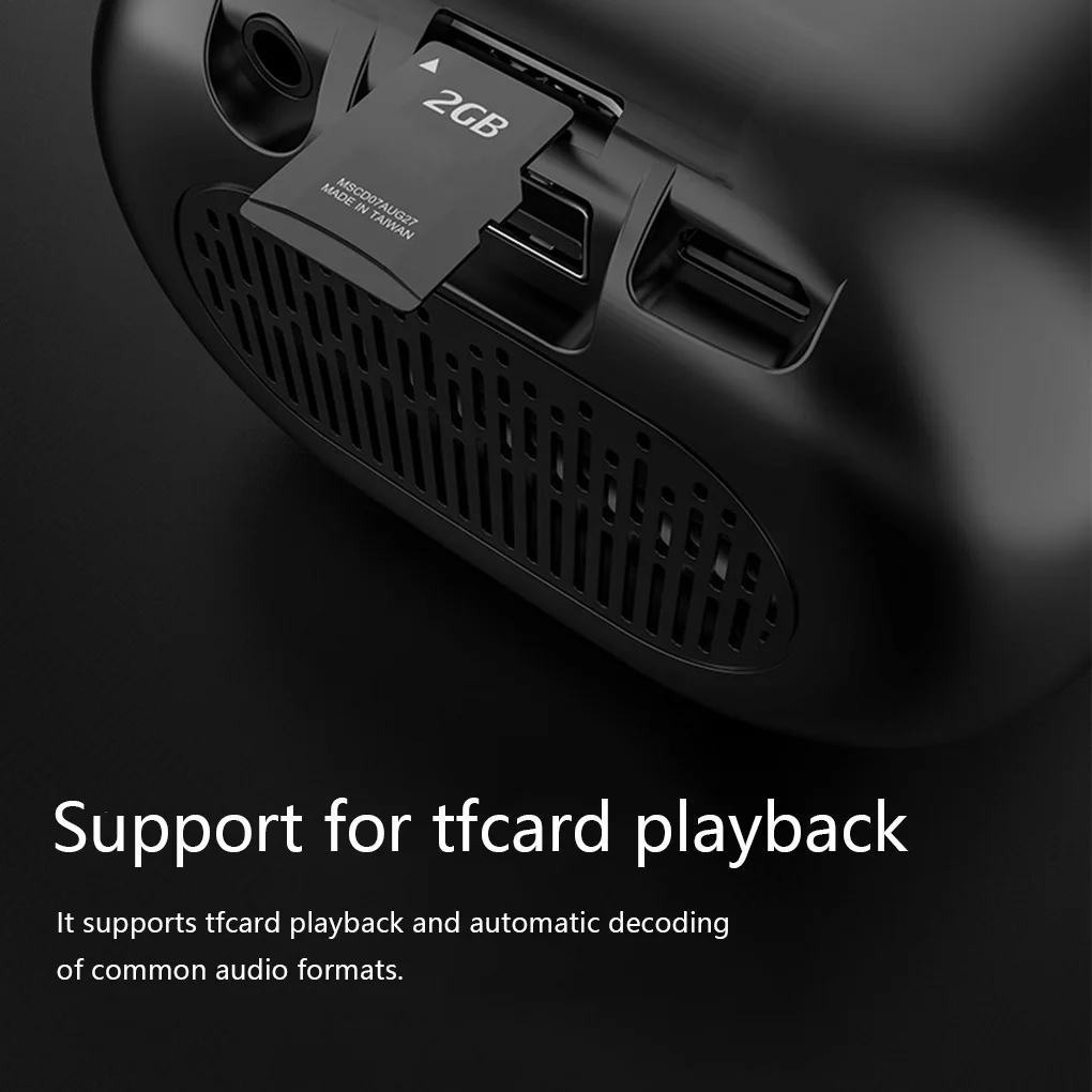Портативный Bluetooth 5,0 динамик IPX5 Водонепроницаемый TF карта сабвуфер музыка громкий динамик звуковая коробка